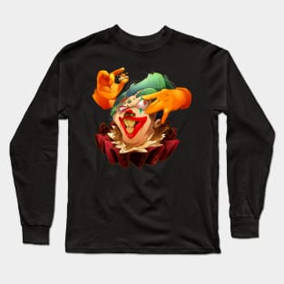Clown with a crown Long Sleeve T-Shirt